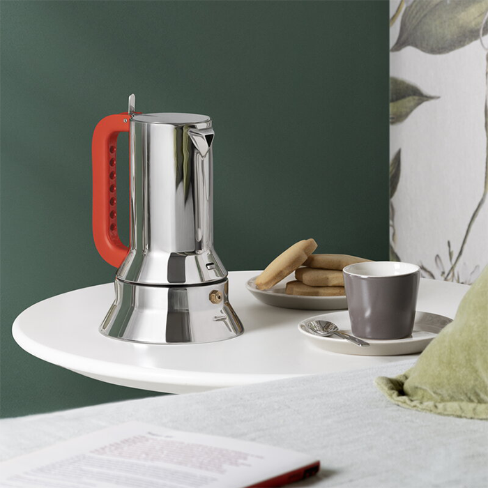 We are proud of giving each customer in our store as if they are family  members. Finding the Alessi 9090 Manico Forato Espresso Coffee Maker (3  Cup) - Red Alessi for our
